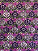 Вискозный Трикотаж ВОСТОЧНЫЙ ОРНАМЕНТ фуксия 