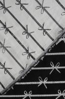 Жаккард плательно - костюмный Бантики 1 Жаккард плательно - костюмный Бантики 1