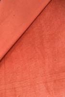 Микровельвет однотонный "Коралл" ткани