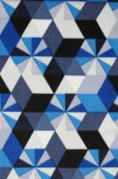 Креп плательно - блузочный Зимний калейдоскоп 1