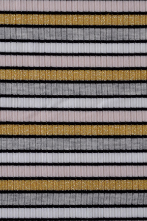 Трикотаж Полоска с люрексом 1