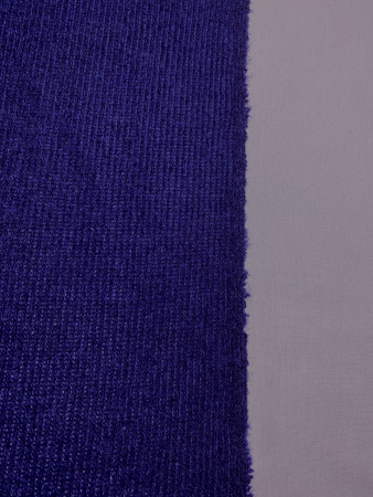 Трикотаж с люрексом НОЧНОЙ СИНИЙ трикотажная ткань