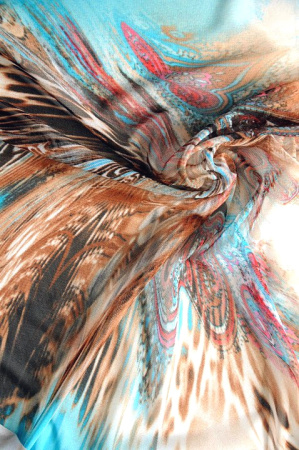 Сетка-компаньон ХВОСТ ПАВЛИНА трикотаж