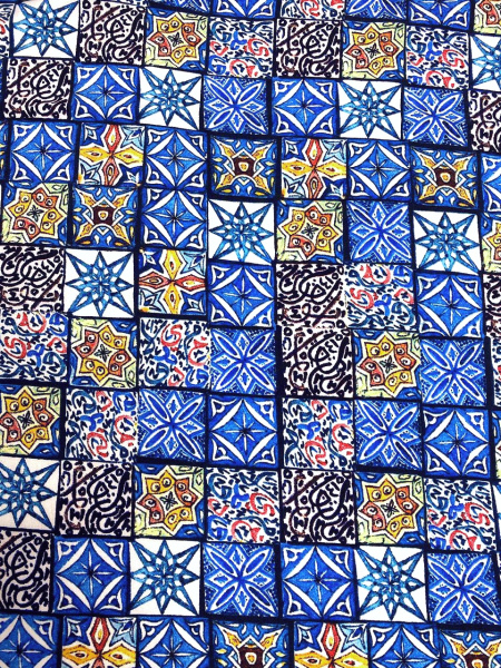 Шелк искусственный МОДНЫЕ ИЗРАЗЦЫ