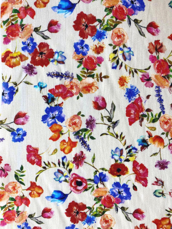 Вискоза НЕЖНЫЙ МИЛЬФЛЕР красный