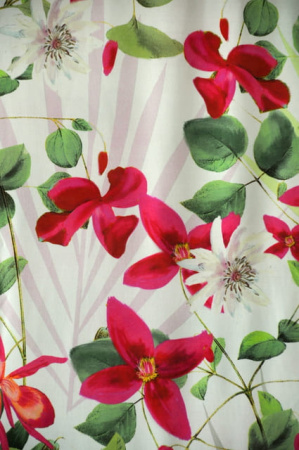 Трикотаж холодная вискоза Флора 6