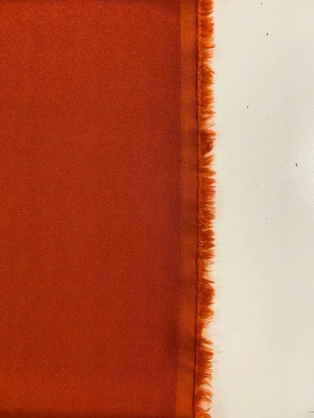 Креп-стрейч РЫЖИЙ КИРПИЧ