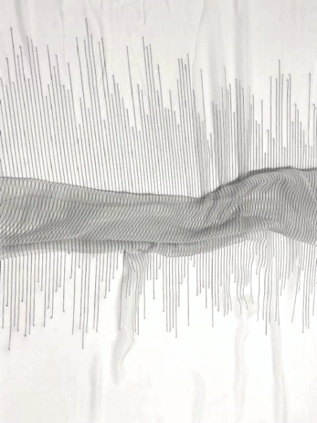 Шифон ДЕКОРАТИВНЫЕ СТРОЧКИ