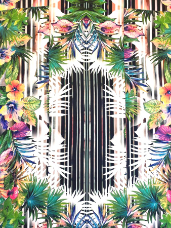 Трикотаж ТРОПИКИ ткань