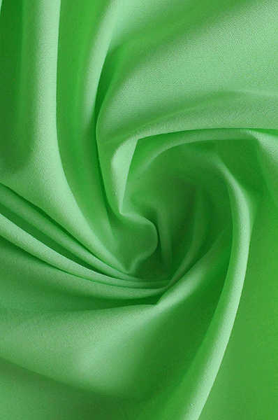 Хлопок смесовый ТИСИ зеленое яблоко