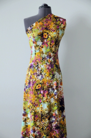 Трикотаж ЭДЕМ бирюзовый ткань