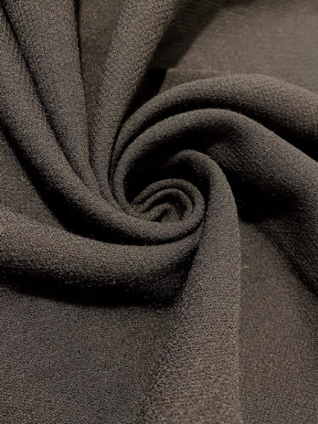 Креп двусторонний ЧЕРНЫЙ