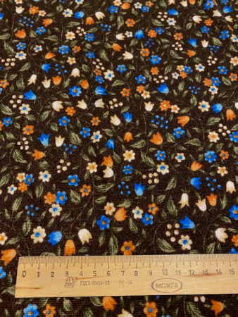 Трикотаж МЕЛКИЕ КОЛОКОЛЬЧИКИ полотно