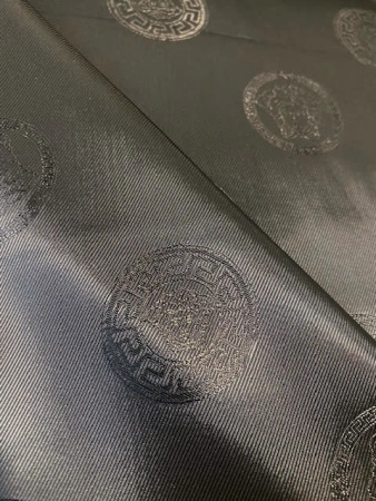 Ткань подкладочная (жаккард) "Медальоны" 