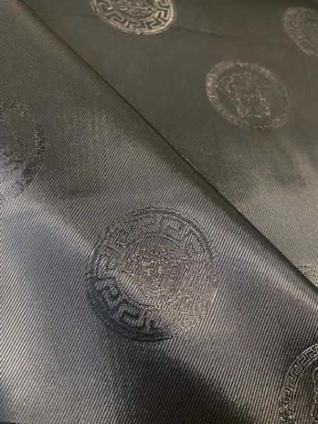 Ткань подкладочная (жаккард) "Медальоны" 