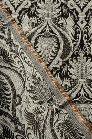 Жаккард ЖЕМЧУЖИНА ВЕРСАЛЯ песочно-карамельный 2