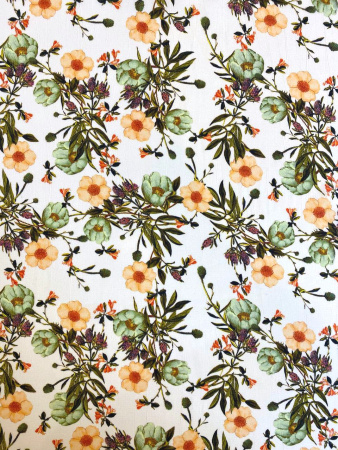 Вискоза НЕЖНЫЙ МИЛЬФЛЕР персик