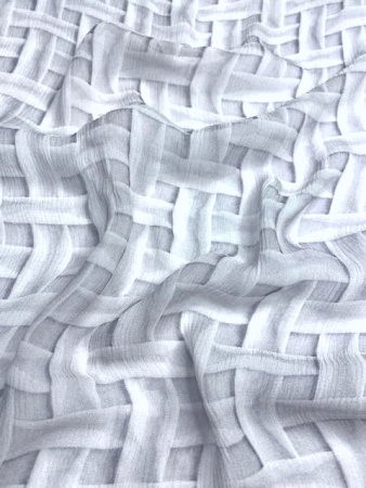 Крэш - шифон ПЛЕТЕНКА