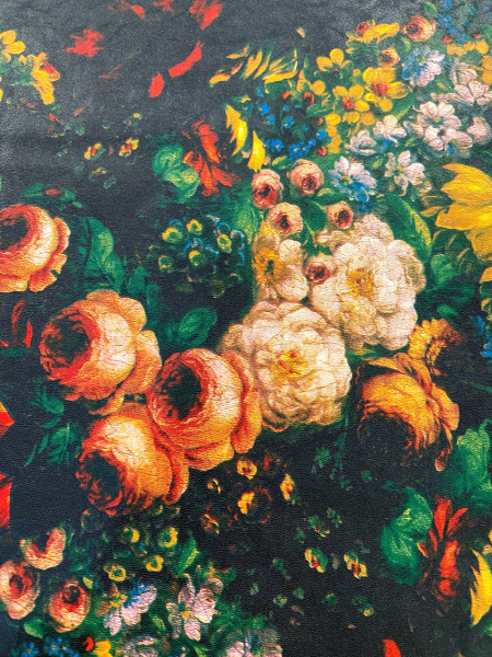 Кожа искусственная ОСЕННИЙ БУКЕТ