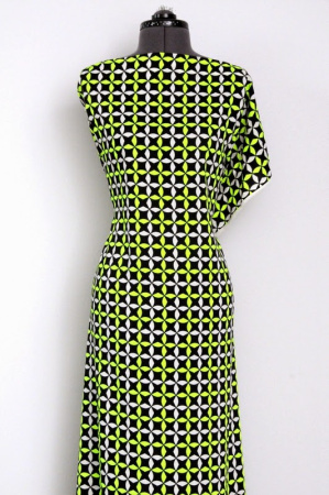 Стильный орнамент зеленый 4