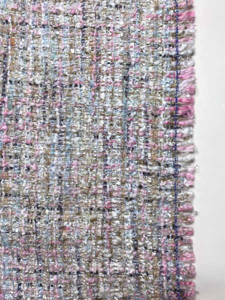 ткани Твид (Шанель) РОЗОВЫЙ БЕЖ