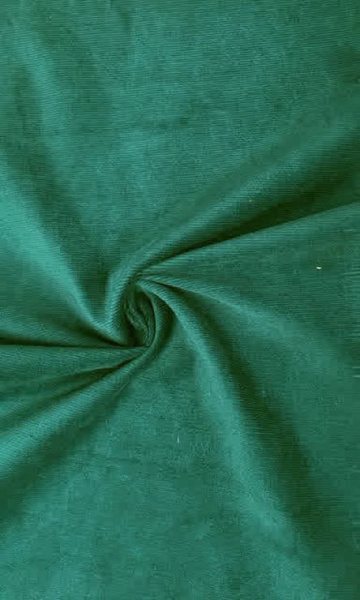Микровельвет однотонный "Зеленый мох" ткани