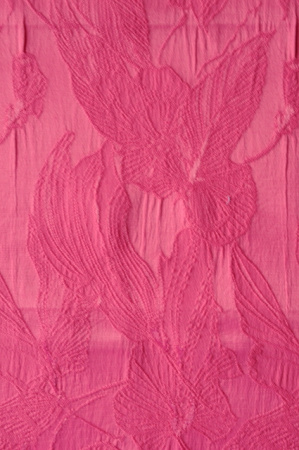 Жаккард плательно - костюмный Цветы цвет яркий пион 1