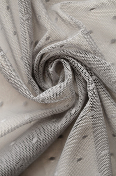 Сеточка С МУШКАМИ серая 3