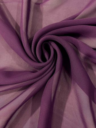 Шифон БАКЛАЖАНОВЫЙ