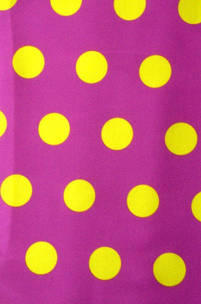 Хлопок ЯРКИЕ ГОРОШКИ яркая сирень