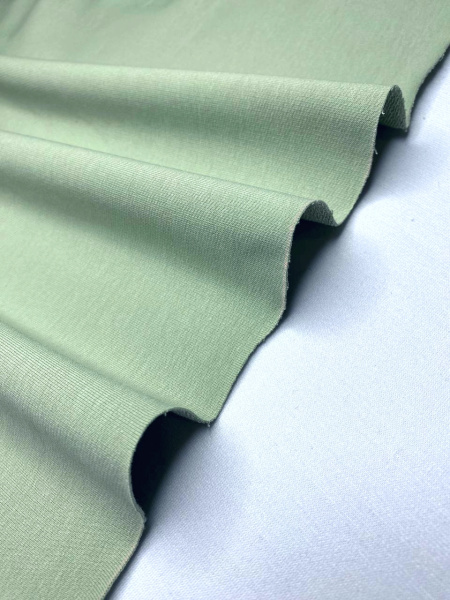 Трикотаж ФУТЕР  2-х нитка Фисташка