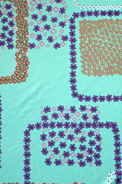 Бифлекс для купальников Геометрические фигуры из цветов 3