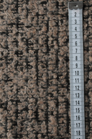 Ткань костюмная ШАНЕЛЬ ПУШИСТАЯ карамельная 4