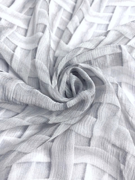 Крэш - шифон ПЛЕТЕНКА