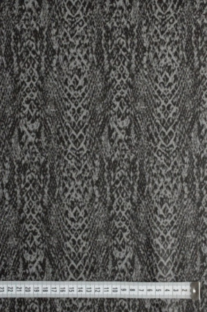 Жаккард именной РЕПТИЛИЯ стальной 4