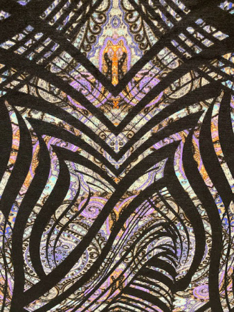 Трикотаж принт №19 полотно