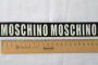 Тесьма репсовая Логотип Moschino 2