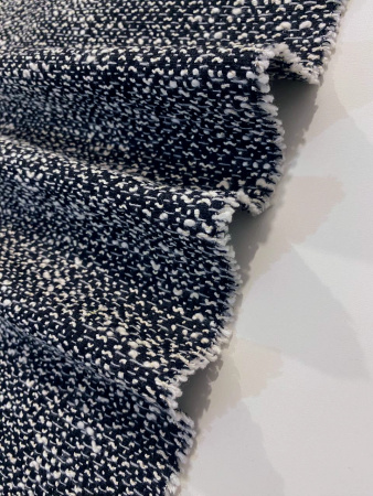 ткани Твид костюмный ШАНЕЛЬ с золотистыми нитями