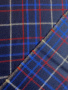 Ткань костюмная ШОТЛАНДКА темно-синяя ткани