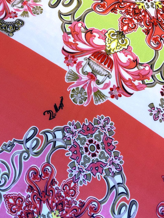 Шелк натуральный ЯРКИЙ ПЭЧВОРК