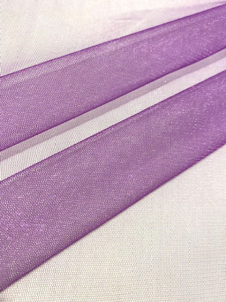 Фатин однотонный "Фиолетовый" 50см. Фатин однотонный "Фиолетовый" 50см. ткань