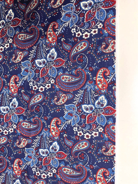 Батист ПЕЙСЛИ на синем