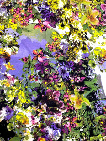 Трикотаж ЭДЕМ сиреневый ткань