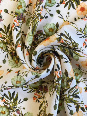 Вискоза НЕЖНЫЙ МИЛЬФЛЕР персик