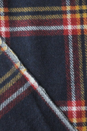 Клетка бордово - горчичная 3