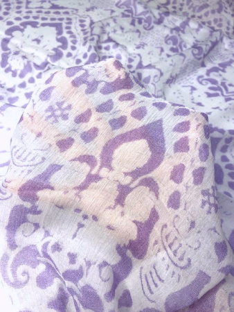 Шифон - креш ИКАТ