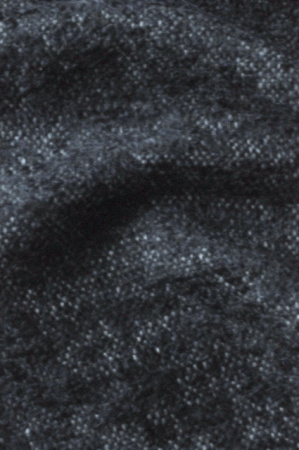 Ткань костюмная однотонная Серо-Чернильная