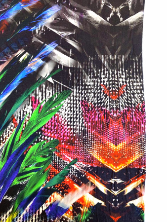 Трикотаж ПЕРЫШКИ ткань