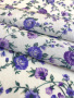 Вискоза ЦВЕТЫ ПРОВАНСА сирень