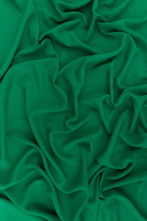 Штапель однотонный ЗЕЛЕНЫЙ